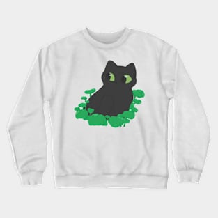 Cat among plants Crewneck Sweatshirt